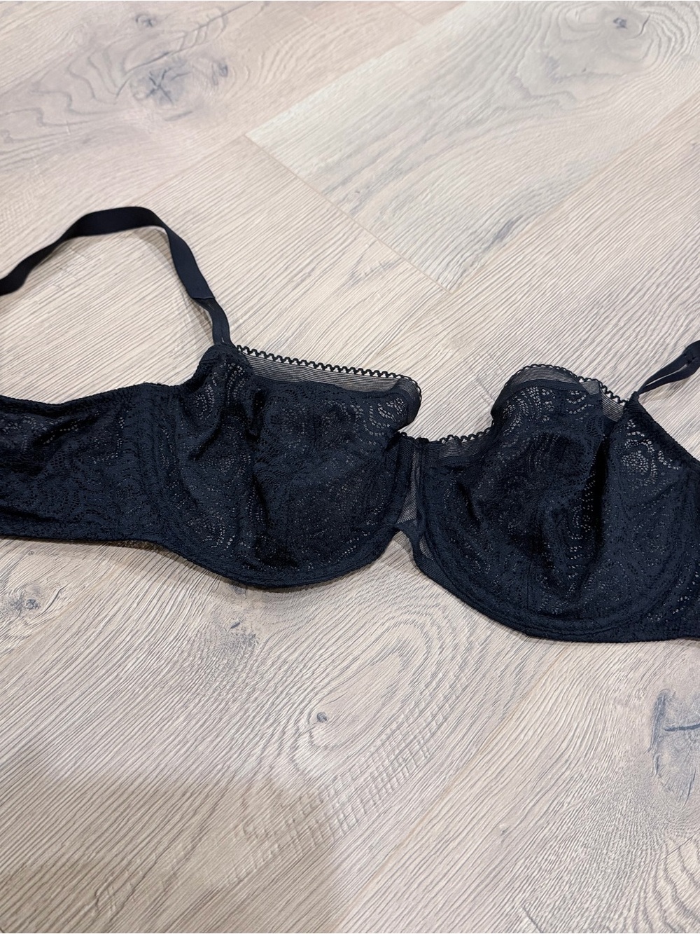 Chantelle Black Lace Underwire Bra